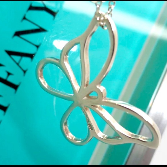 Tiffany & Co. Jewelry Tiffany Co 925 Butterfly Pendant Authentic